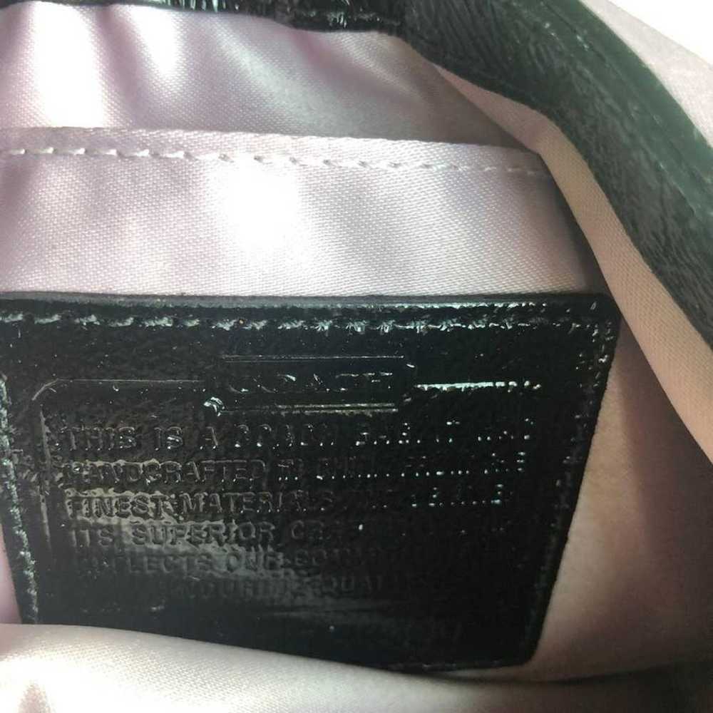 Coach Patent leather clutch bag - image 7