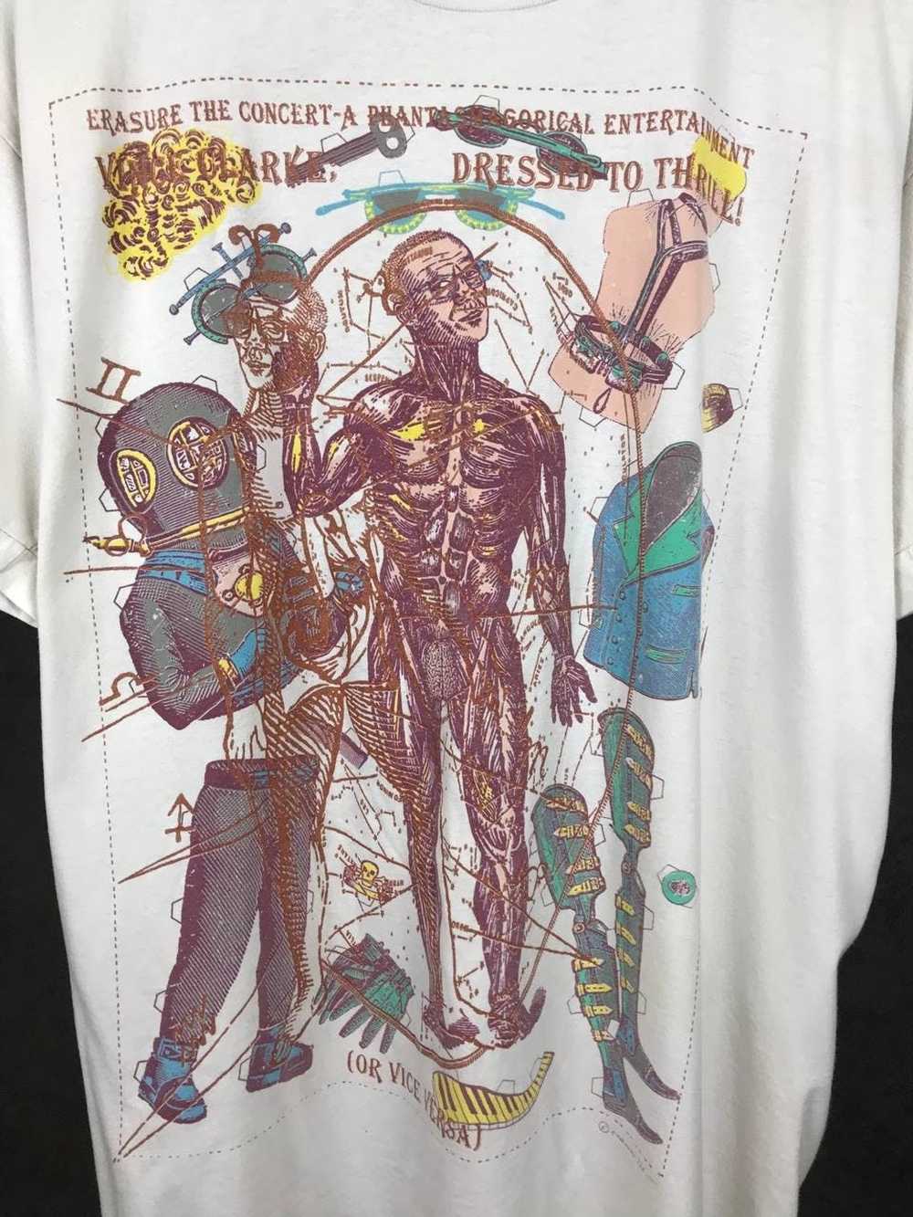 Art × Band Tees × Vintage 1992 Erasure Phantasmag… - image 3