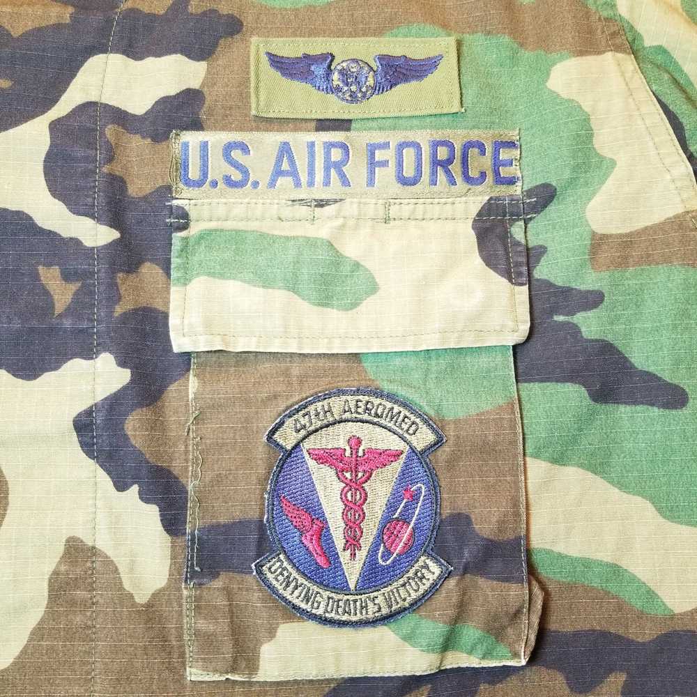 Us Air Force Vintage 80s US Airforce BDU Top Patc… - image 3