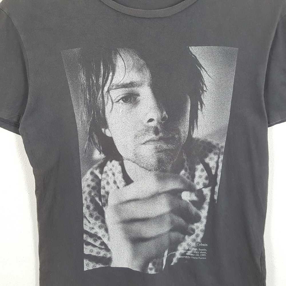 Kurt Cobain × Streetwear × Vintage KURT COBAIN Si… - image 2