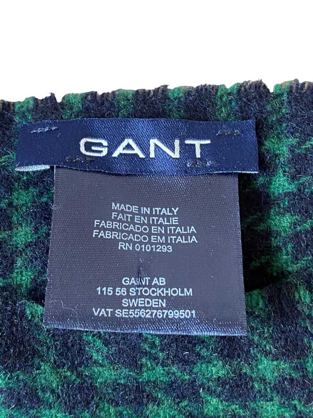 Gant × Vintage Gant Lana Wool Houndstooth Vintage… - image 2