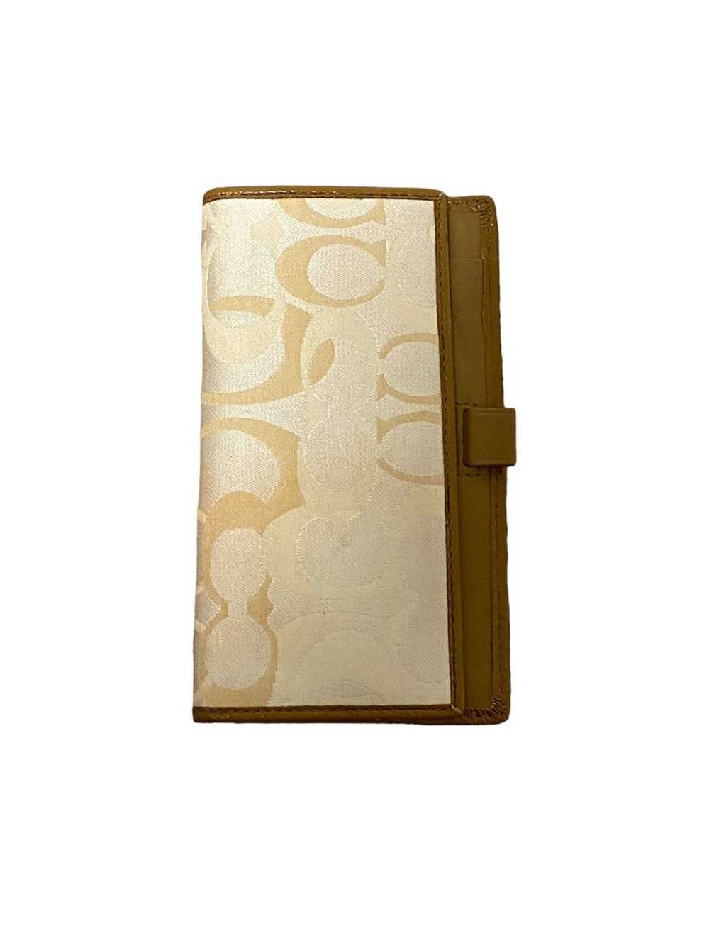 Coach × Vintage Coach Checkbook Canvas Monogram P… - image 5