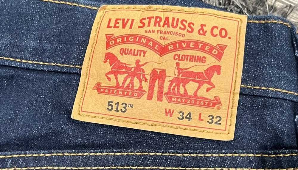 Levi's × Streetwear × Vintage Levis 513 Denim Jea… - image 4