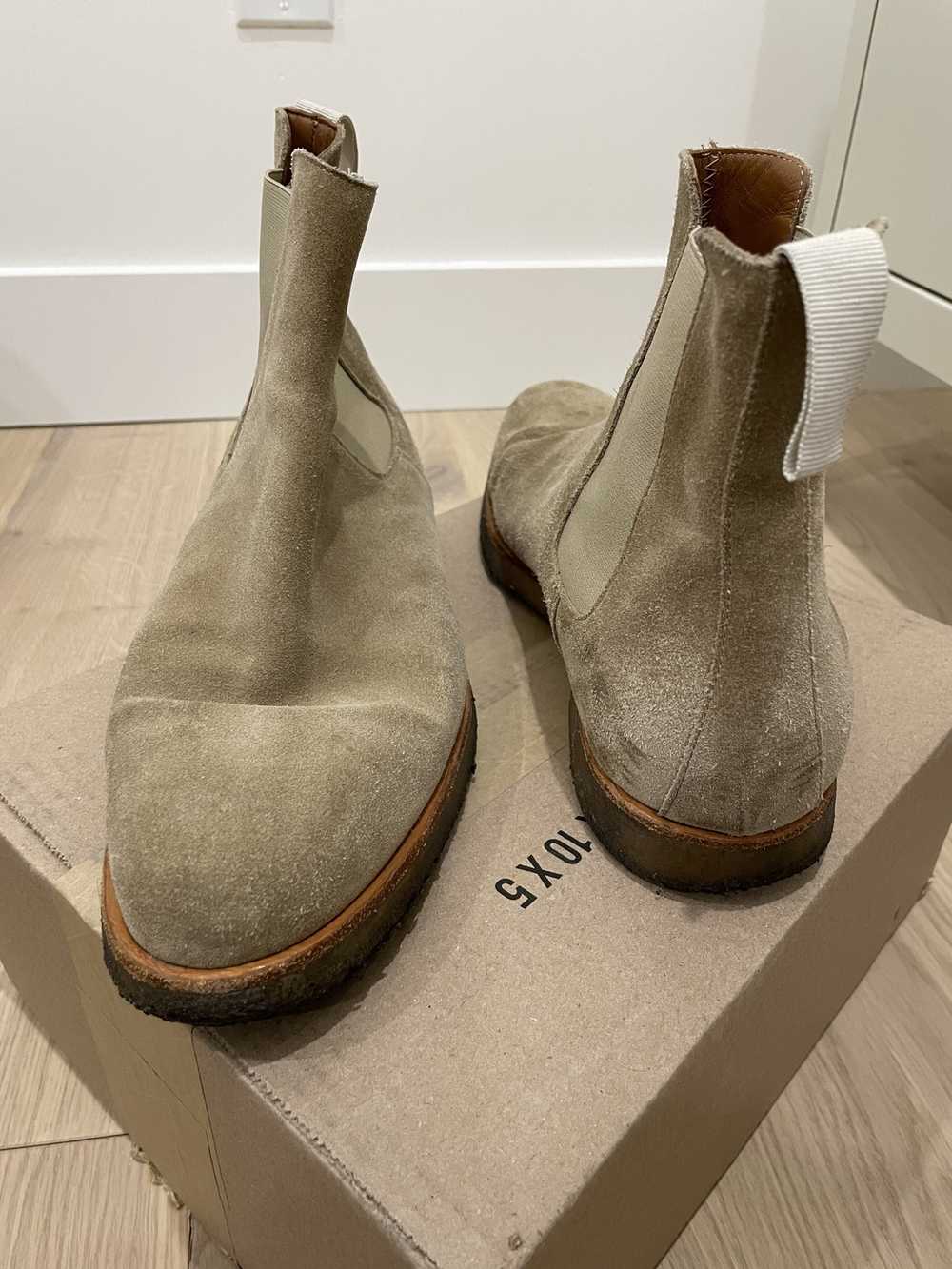 Common Projects Suede Chelsea Boots - Tan - image 4