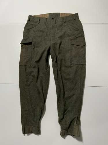 Vintage 60s/70s Swedish Military Splinter Camo Over Pants Size XXL