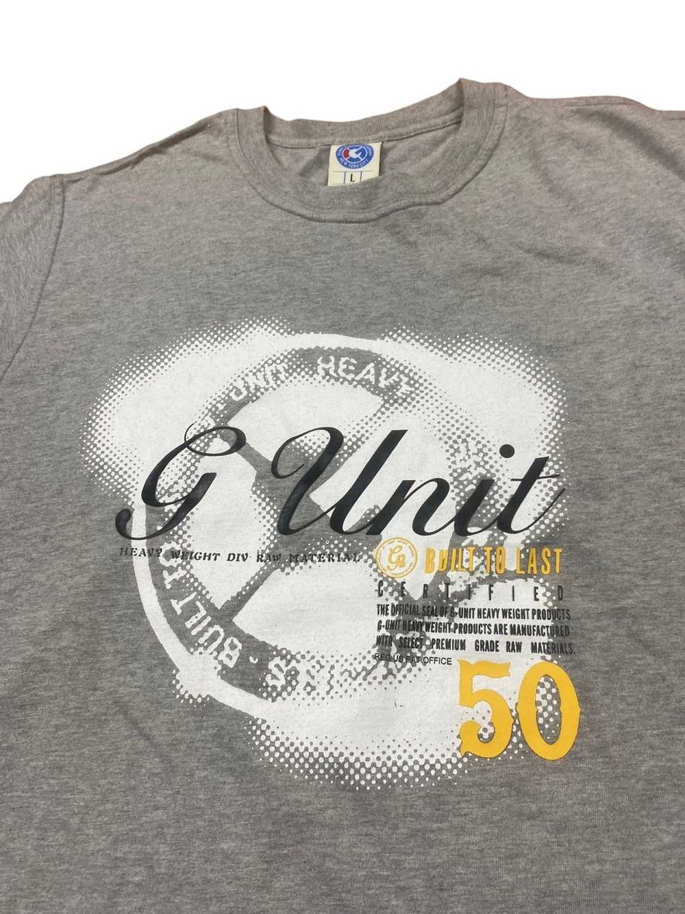 G Unit × Rap Tees × Vintage Vintage Y2K G Unit 50… - image 4