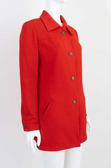 Early 1970s Red Knit Jacket