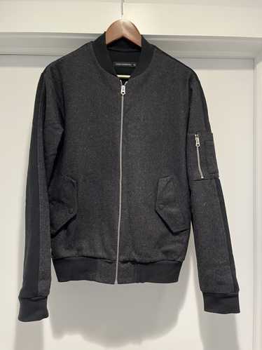 French Connection Wool Cotton Bomber Jacket (XS)