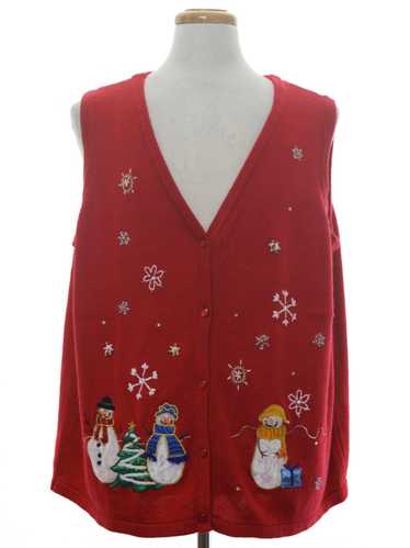Unisex Ugly Christmas Sweater Vest - image 1