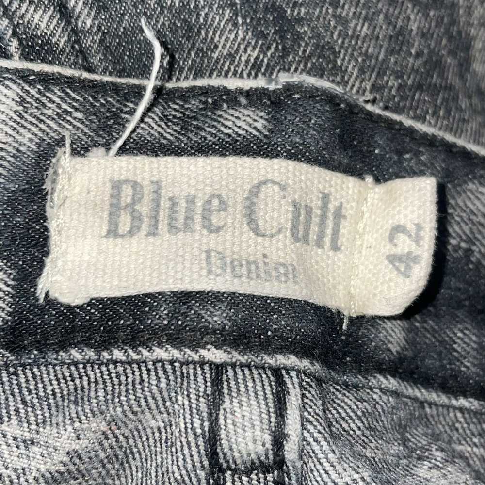 Other Blue Cult Denim acid was distressed Moto sh… - image 3