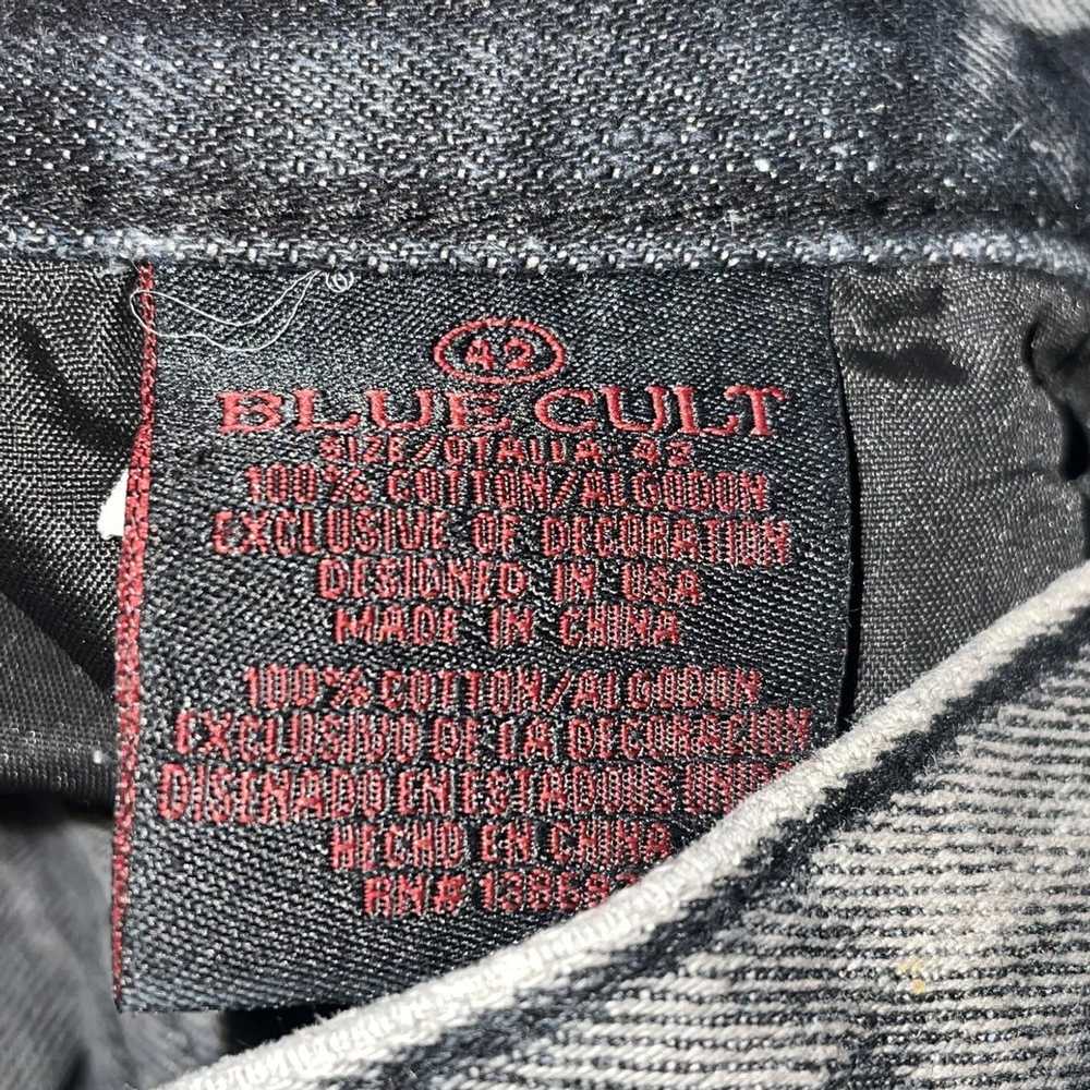 Other Blue Cult Denim acid was distressed Moto sh… - image 4