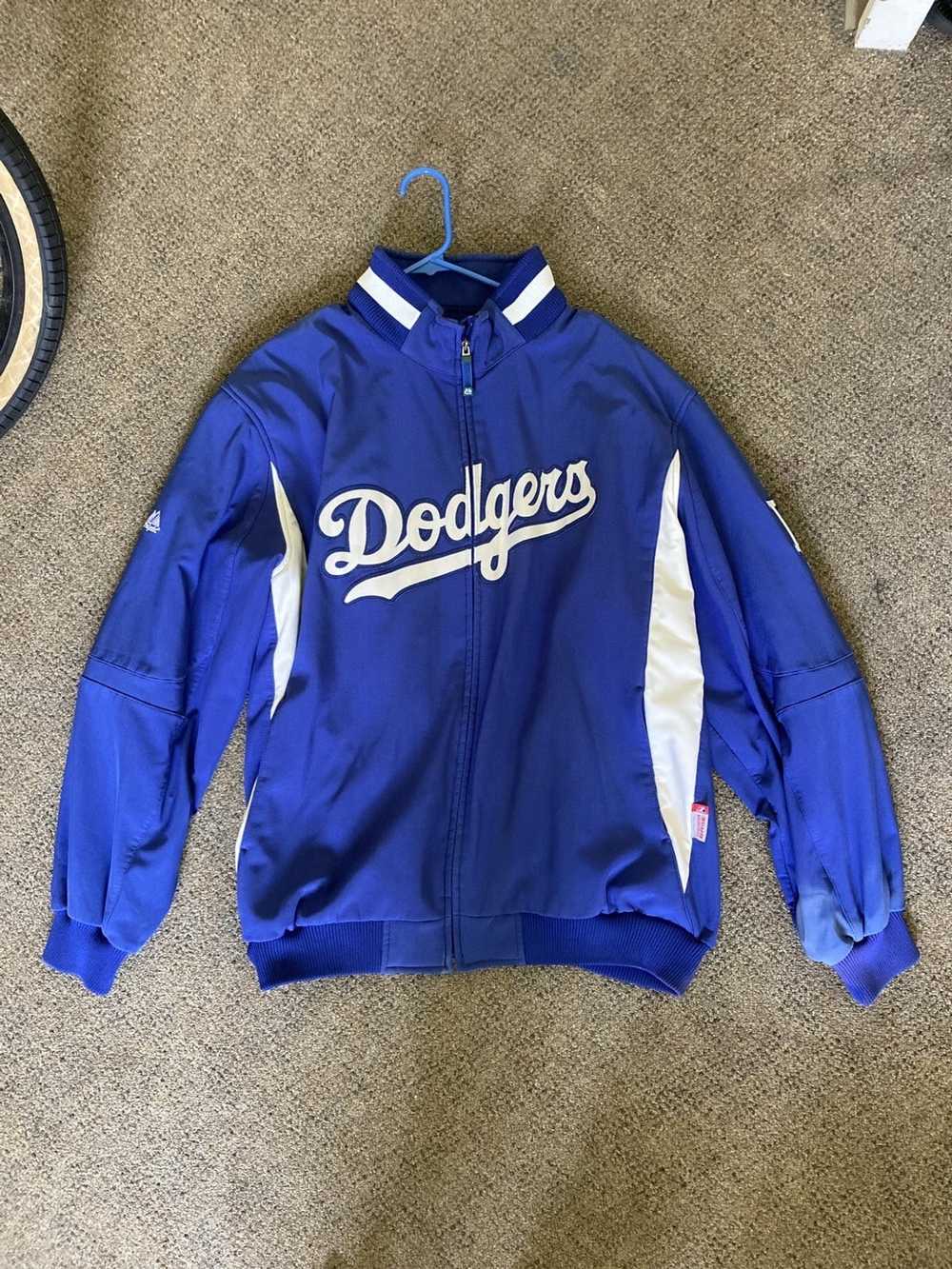 MLB × Majestic × Vintage Majestic dodgers jacket - image 1