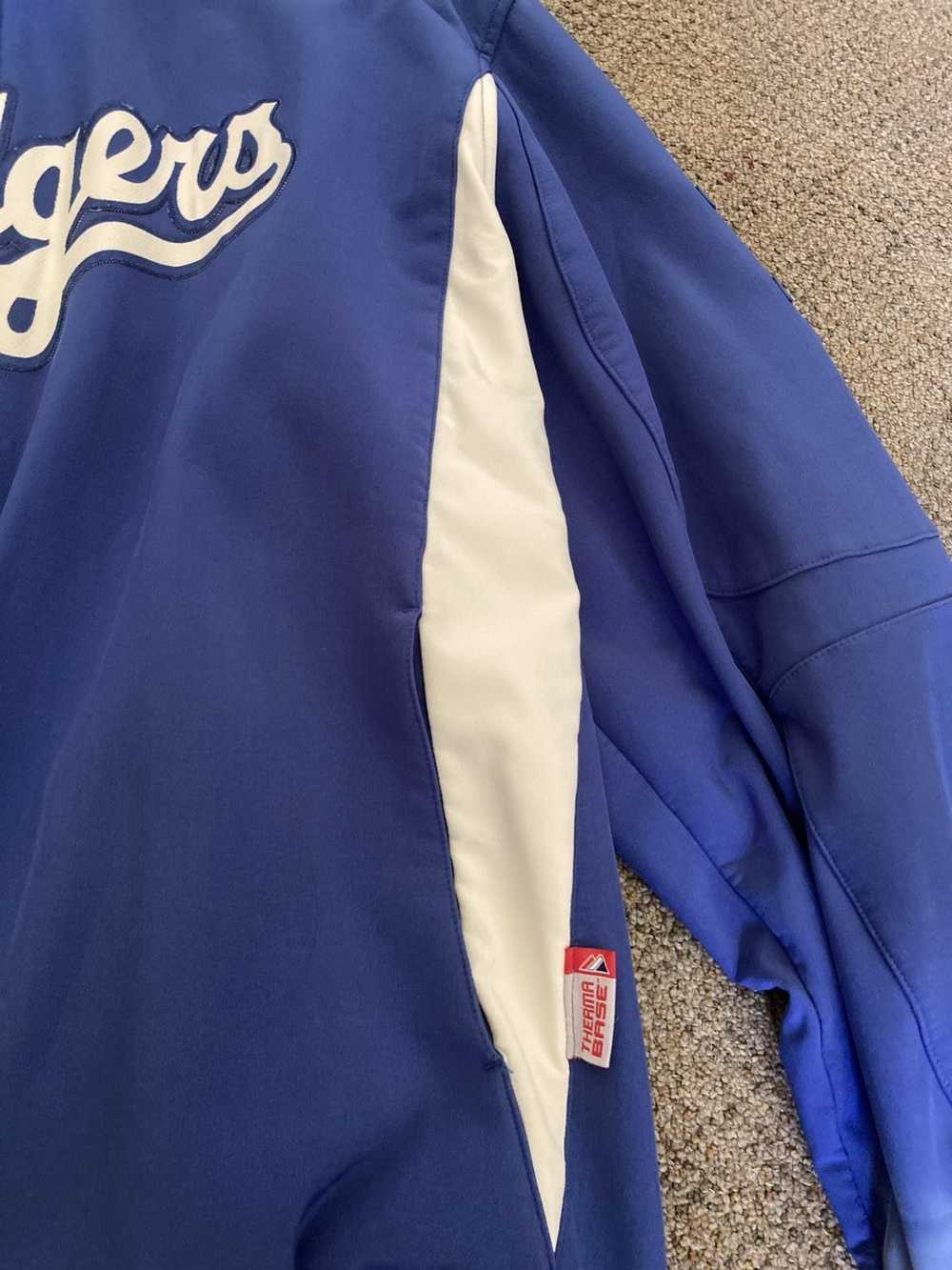 MLB × Majestic × Vintage Majestic dodgers jacket - image 7