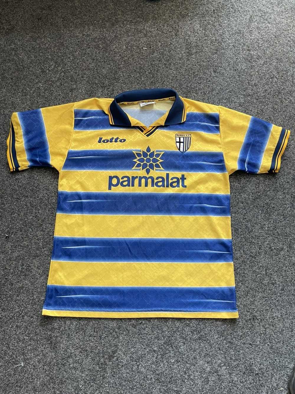 Lotto × Vintage AC Parma 1998-99 Home Kit Soccer … - image 1