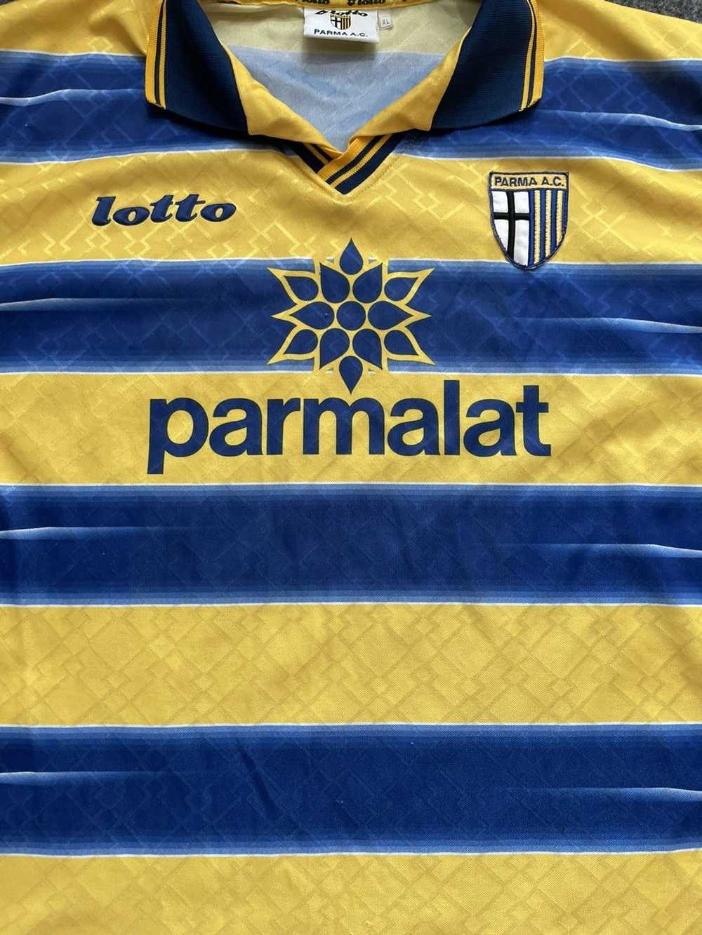 Lotto × Vintage AC Parma 1998-99 Home Kit Soccer … - image 5