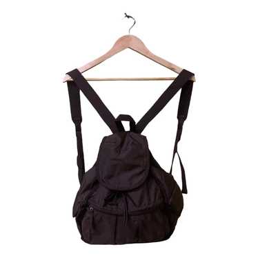 Backpack Nylon backpack dark brown small nice des… - image 1