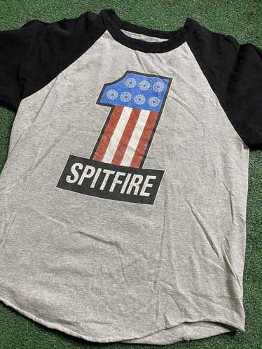 Spitfire Vintage Spitfire 1 3/4 Sleeve Tee Black G