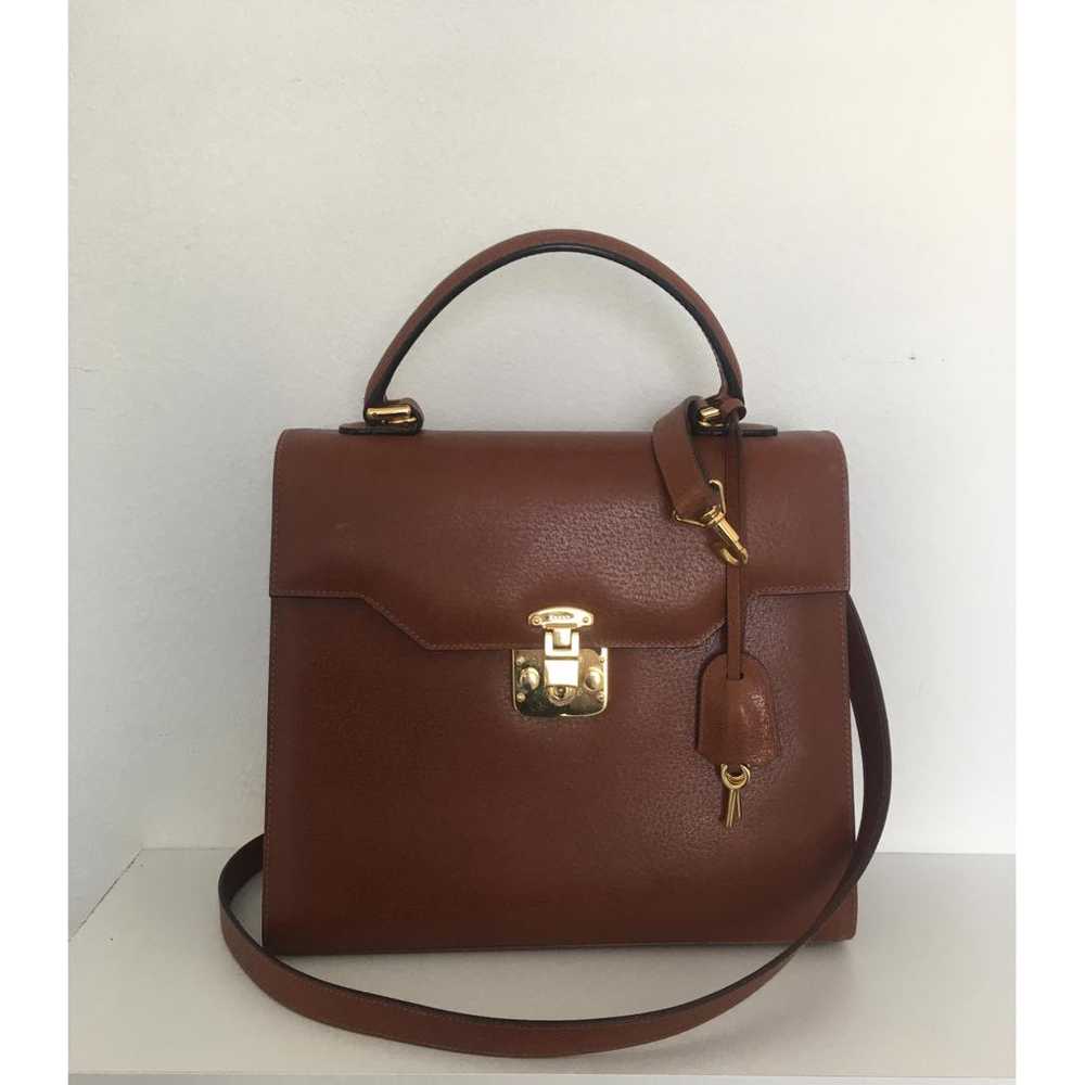 Gucci Lady Lock leather handbag - image 4