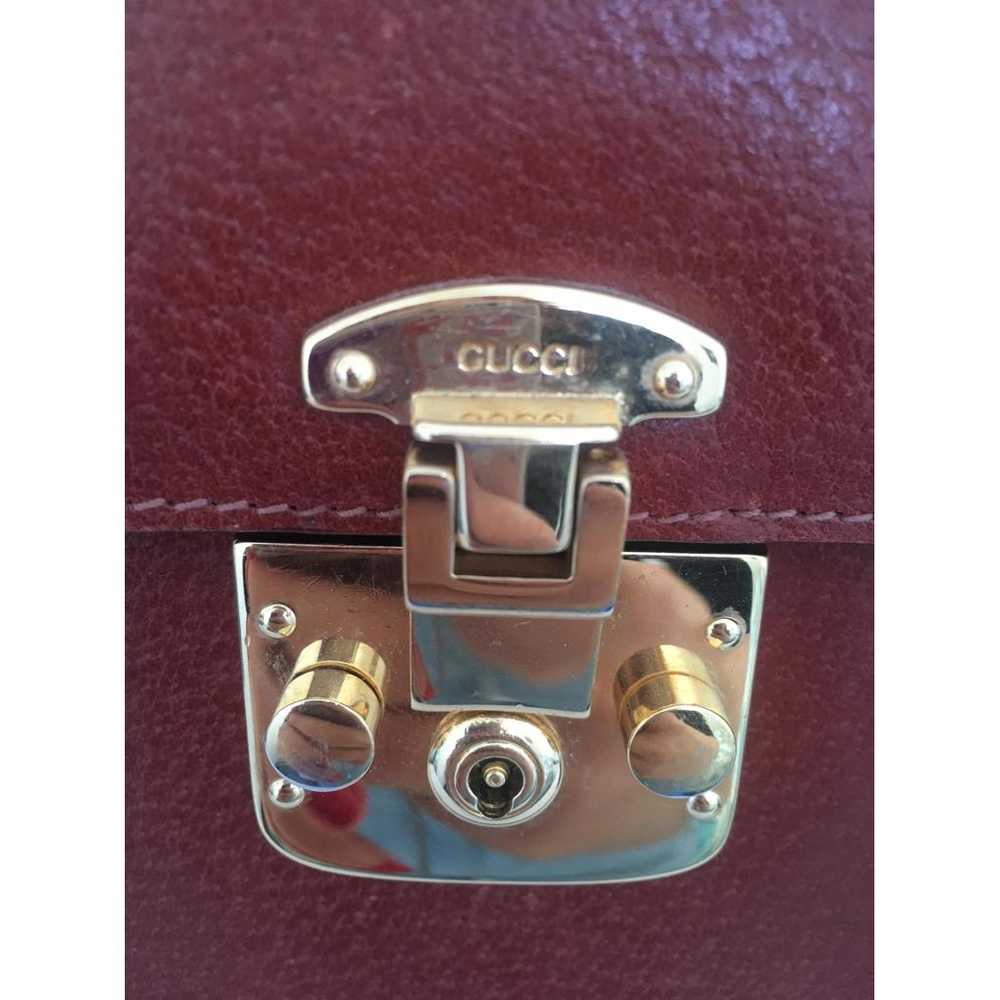 Gucci Lady Lock leather handbag - image 9