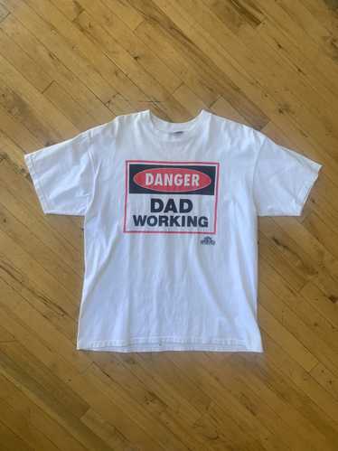 Vintage Danger Dad Working T-Shirt