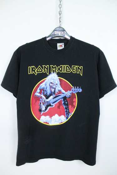 Iron Maiden Somewhere Back in Time - AOP all over print New Vintage Ba -  Vintage Band Shirts