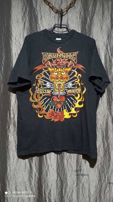 Aerosmith × Band Tees × Rock T Shirt Vtg 1997 Aero