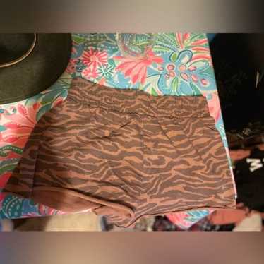 Unkwn Grayson Threads High Waisted Zebra Print PJ… - image 1