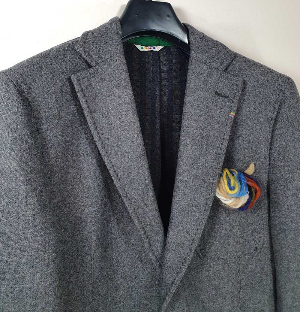 Manuel Ritz Greey Wool Cotton Blazer - image 6