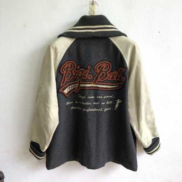 Bigi × Japanese Brand × Varsity Jacket BIGI BALL … - image 1