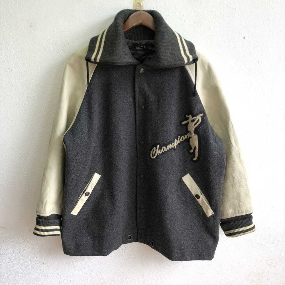 Bigi × Japanese Brand × Varsity Jacket BIGI BALL … - image 2