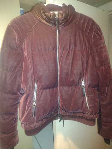  Juicy Couture Hooded Heavyweight Flocked Bubble Puffer