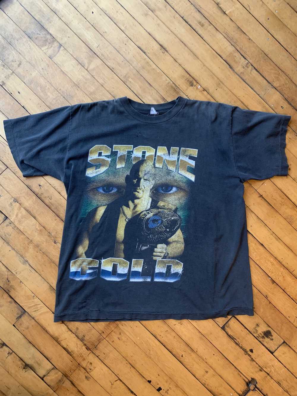 Vintage Stone Cold AOP T-Shirt - image 1