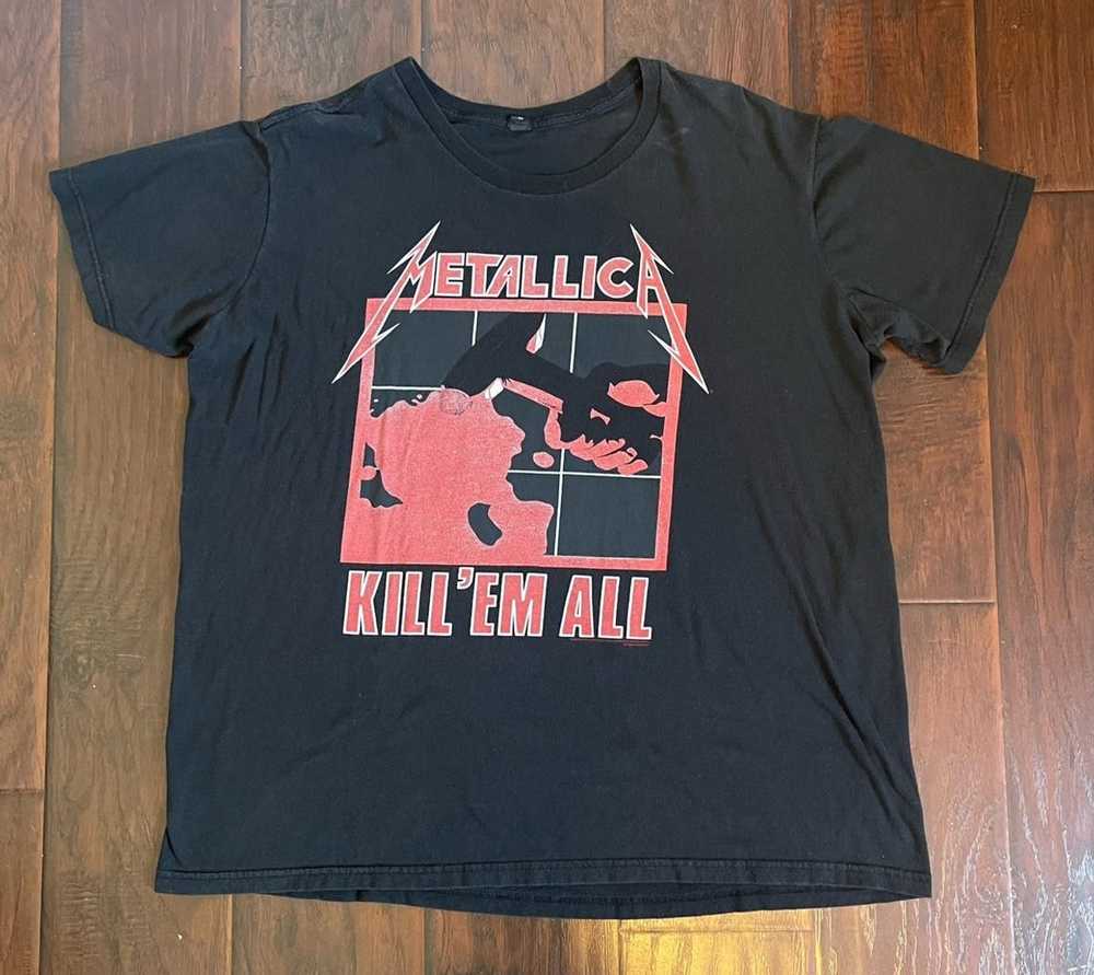 Band Tees × Metallica × Vintage Metallica kill th… - image 1