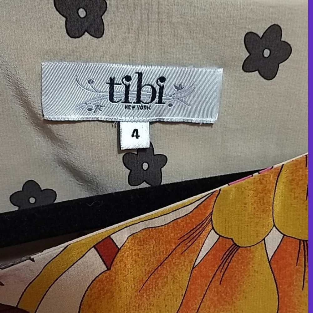 Tibi Silk mini dress - image 4