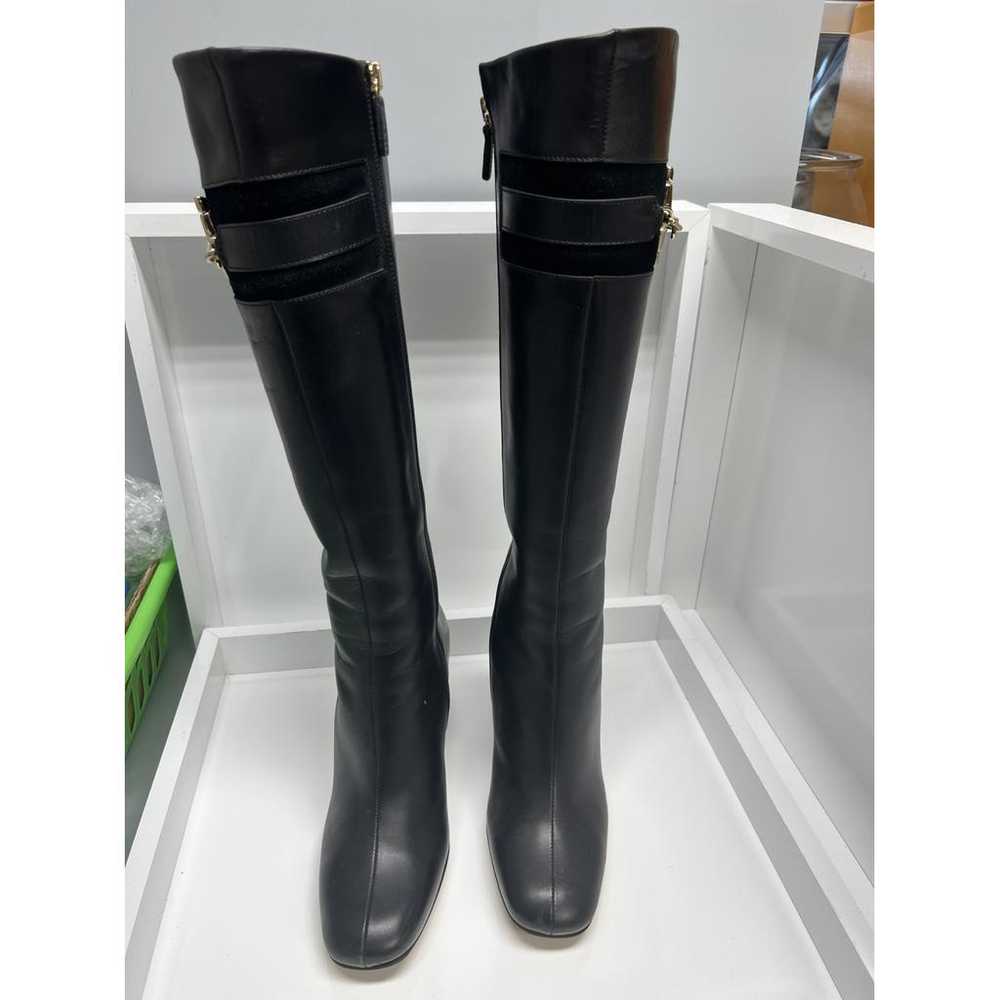 Gucci Leather boots - image 3