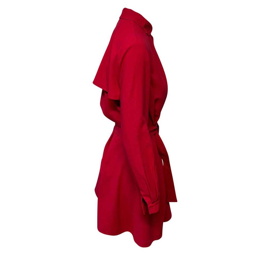 Maje Women's monogram-print Midi Dress - Red - Size 2