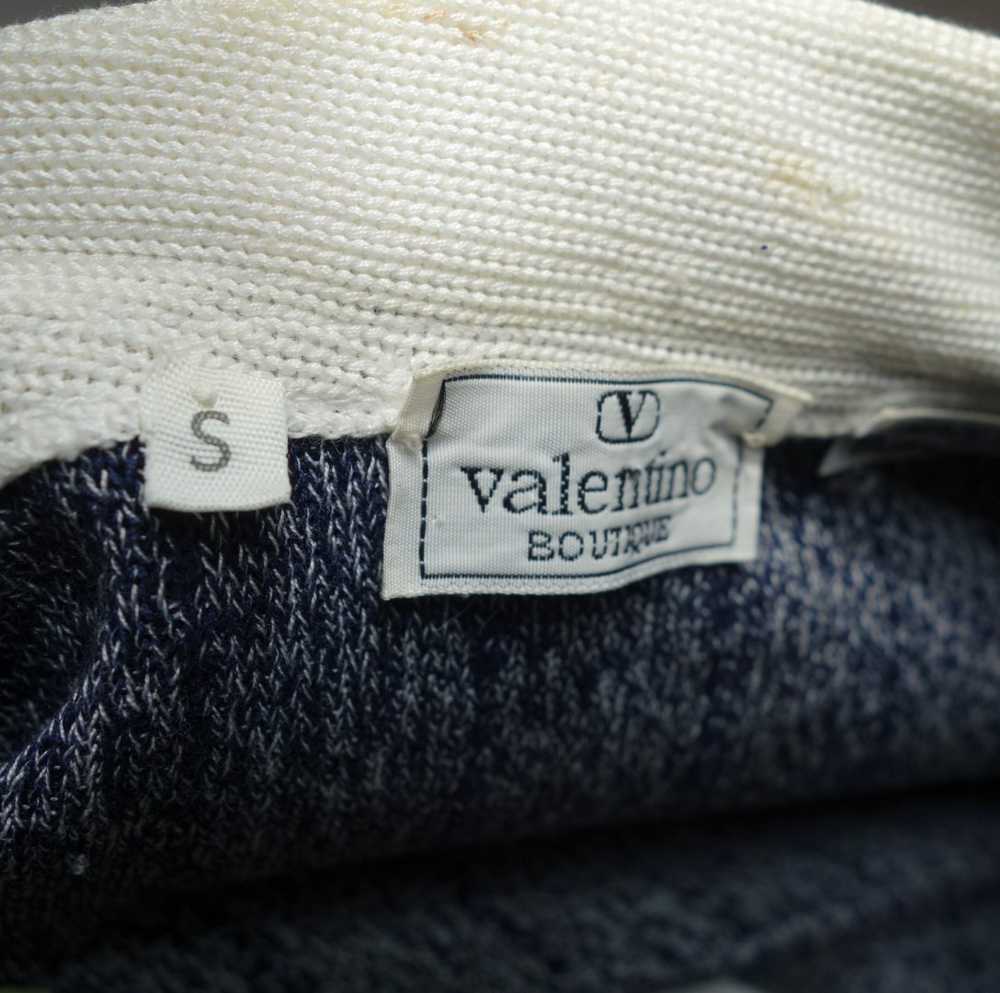 Valentino - Women's vintage Valentino navy blue a… - image 8