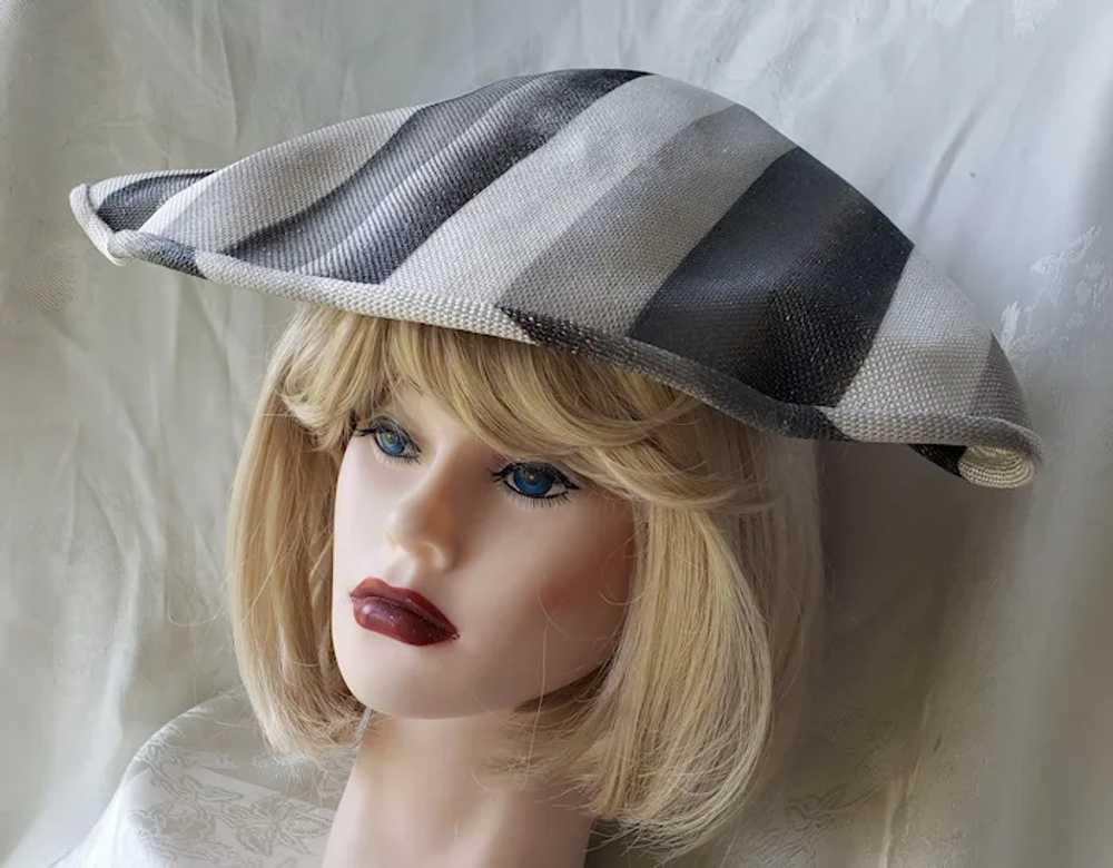 Avant Garde 1950's - 60's Sophisticated Hat - image 8