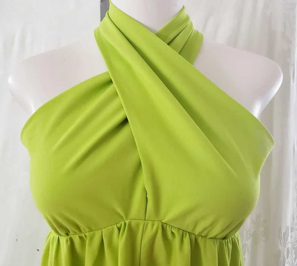 Chartreuse Summer MAXI Sun Dress - image 3