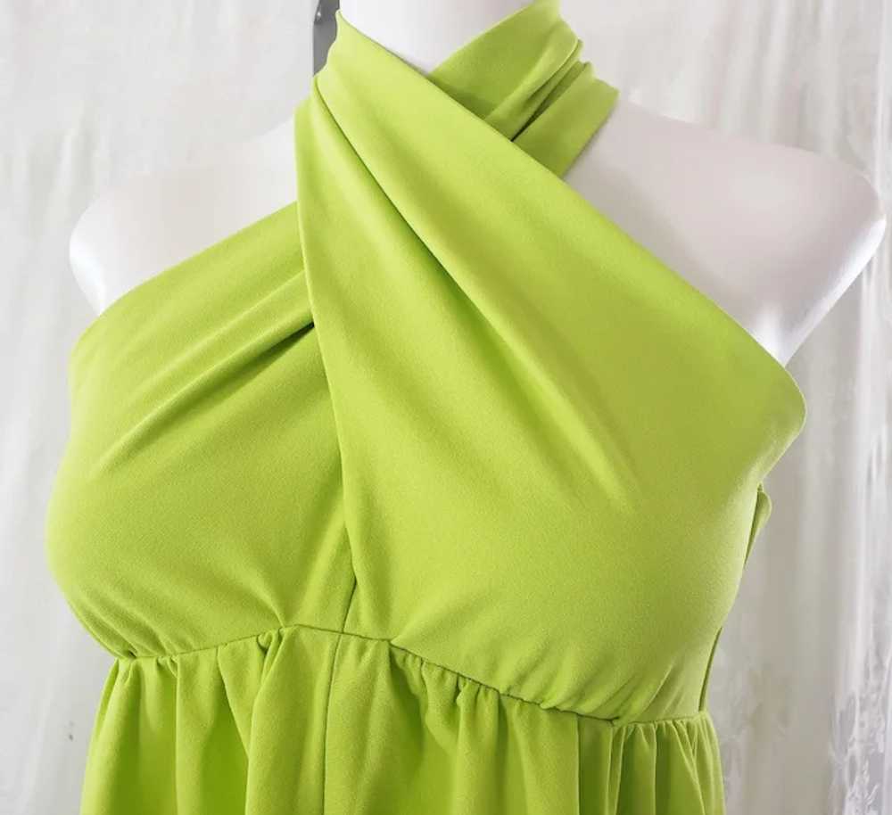 Chartreuse Summer MAXI Sun Dress - image 5