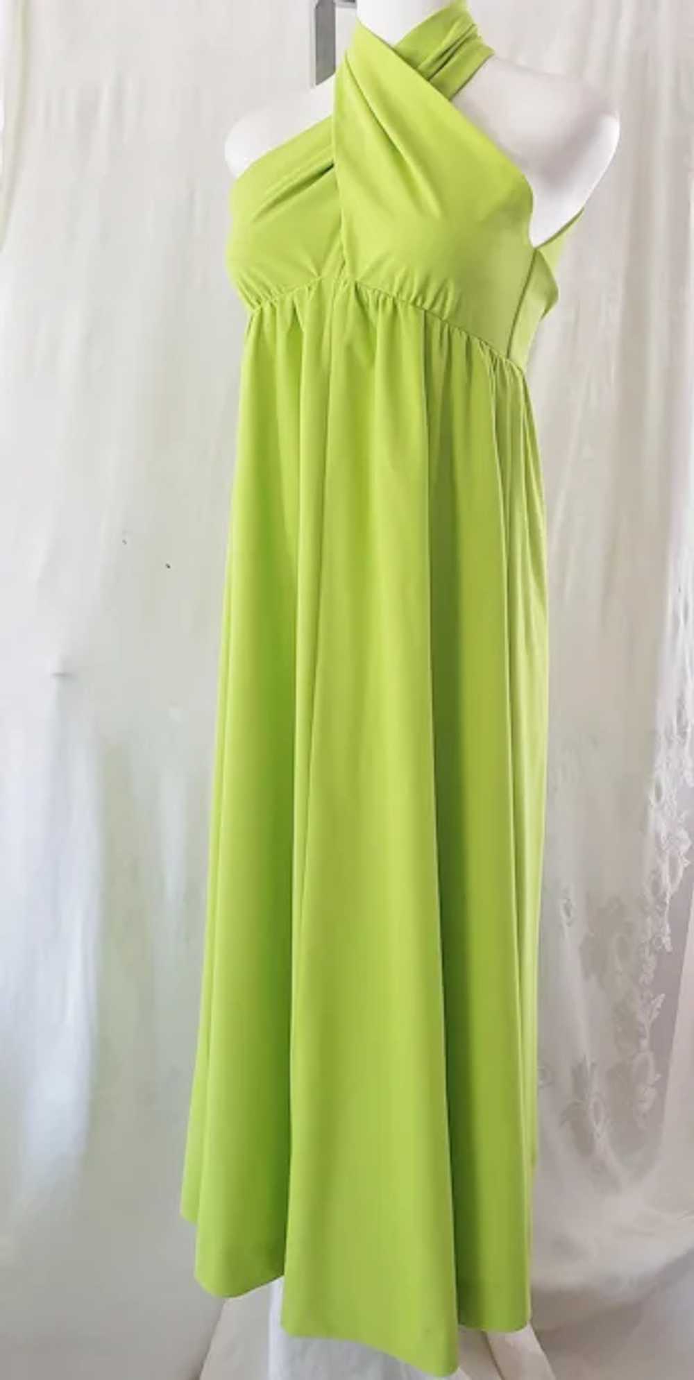 Chartreuse Summer MAXI Sun Dress - image 6
