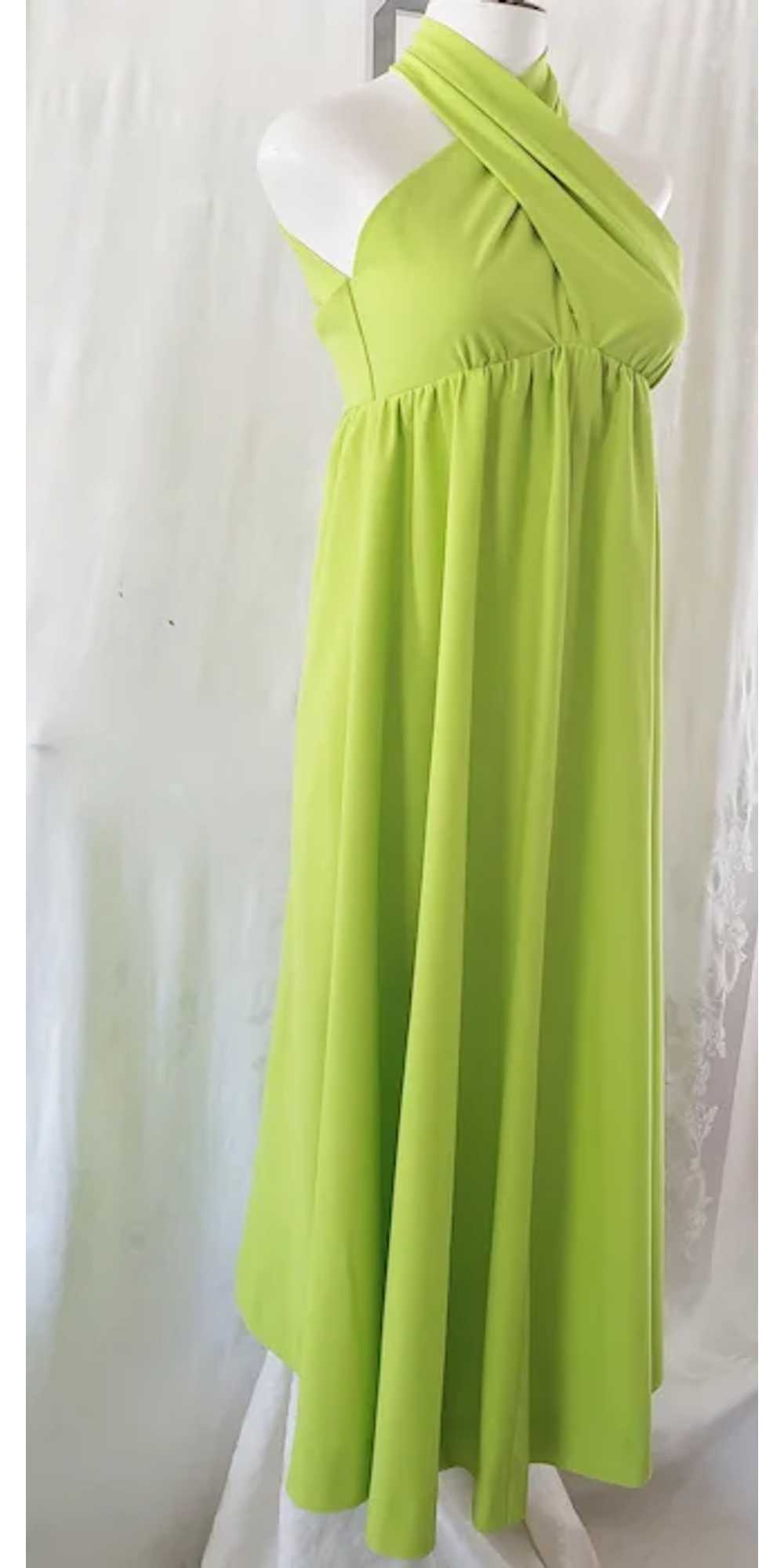 Chartreuse Summer MAXI Sun Dress - image 7
