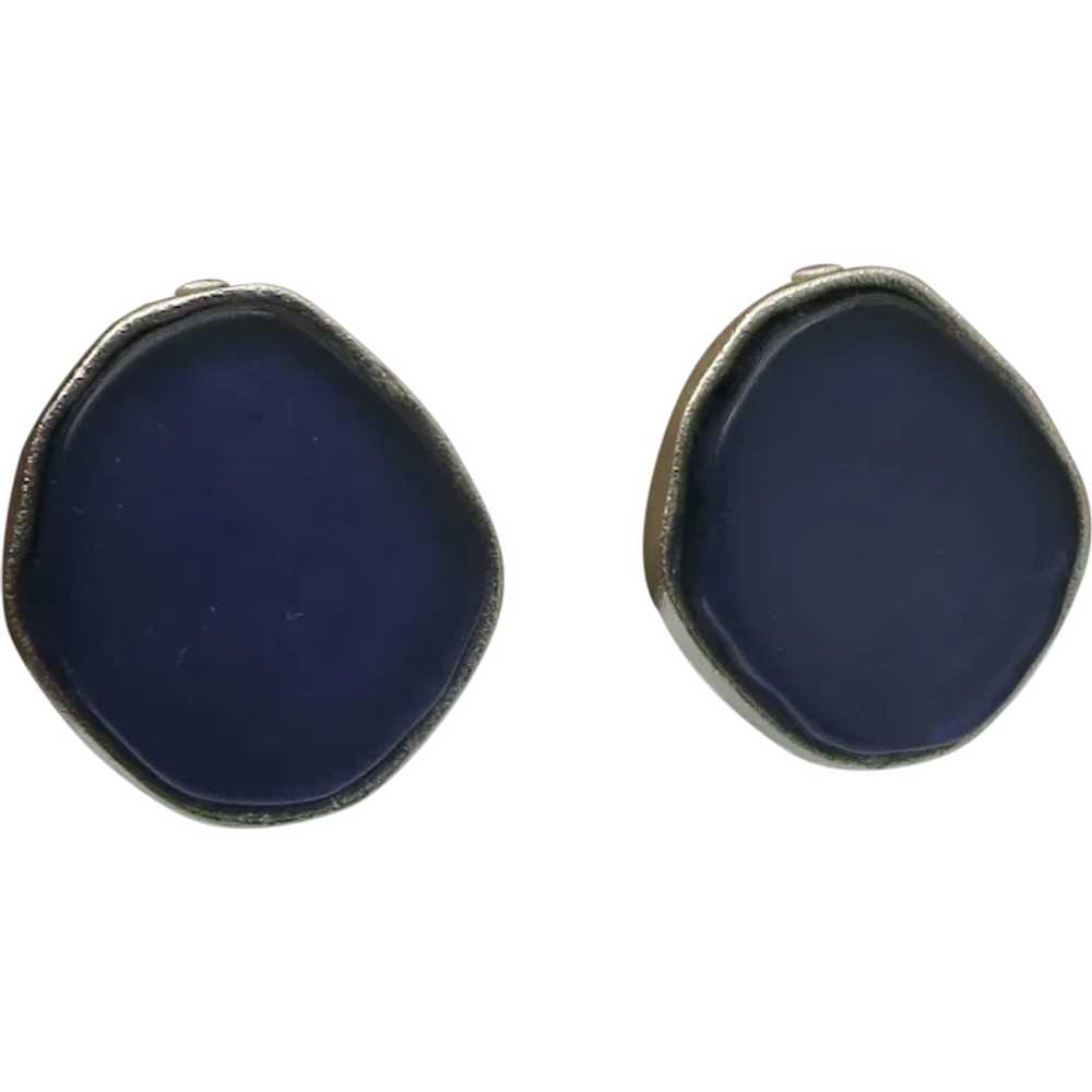 Roxanne Assoulin Delphinium Blue Earrings - image 1