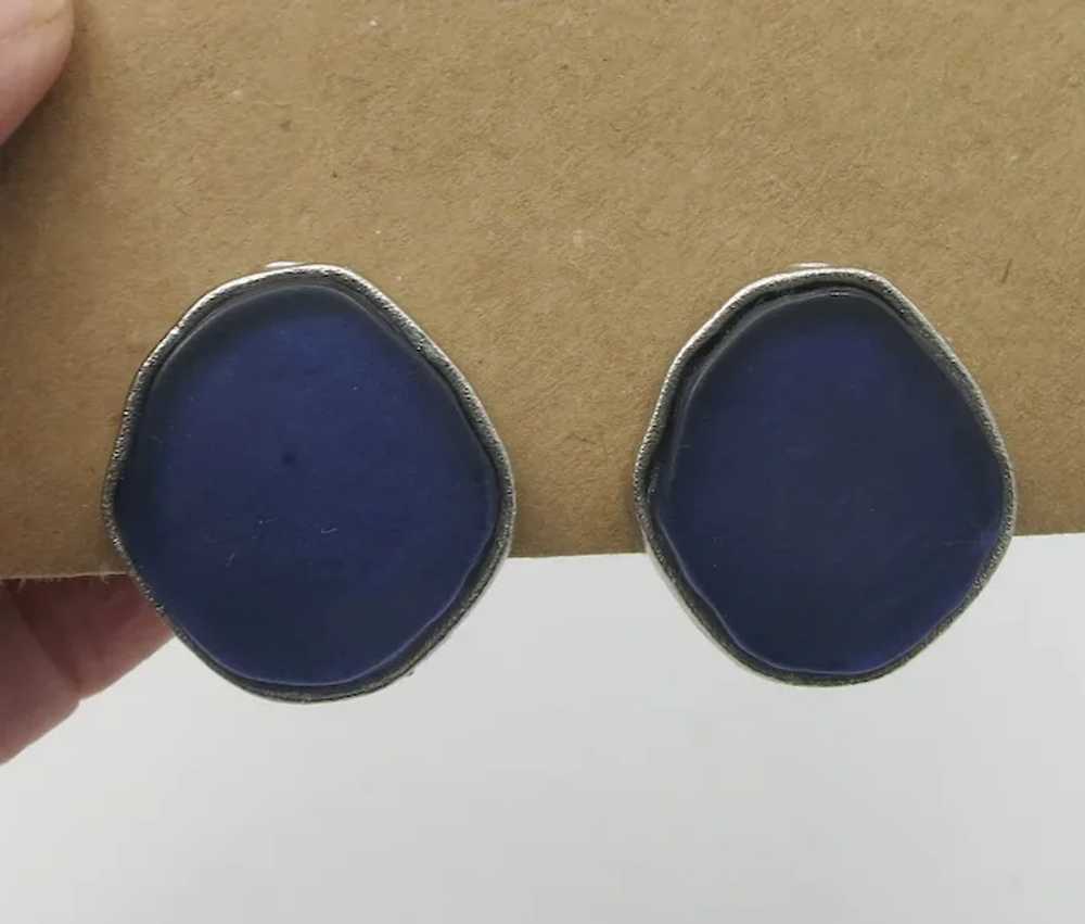 Roxanne Assoulin Delphinium Blue Earrings - image 2
