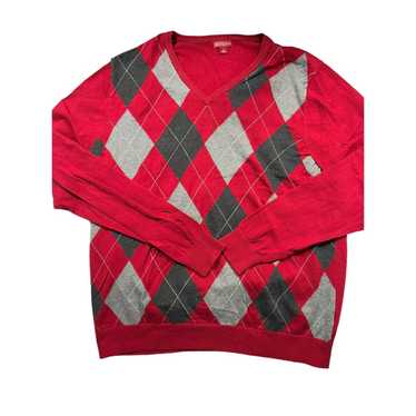 Merona Merona Men's Argyle Pullover V-neck Sweater