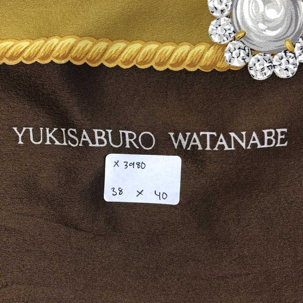 Vintage Vintage Yukisaburo Watanabe Silk Scarf - image 7