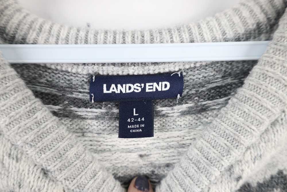 Lands End × Vintage Lands End Blend Knit Fair Isl… - image 4