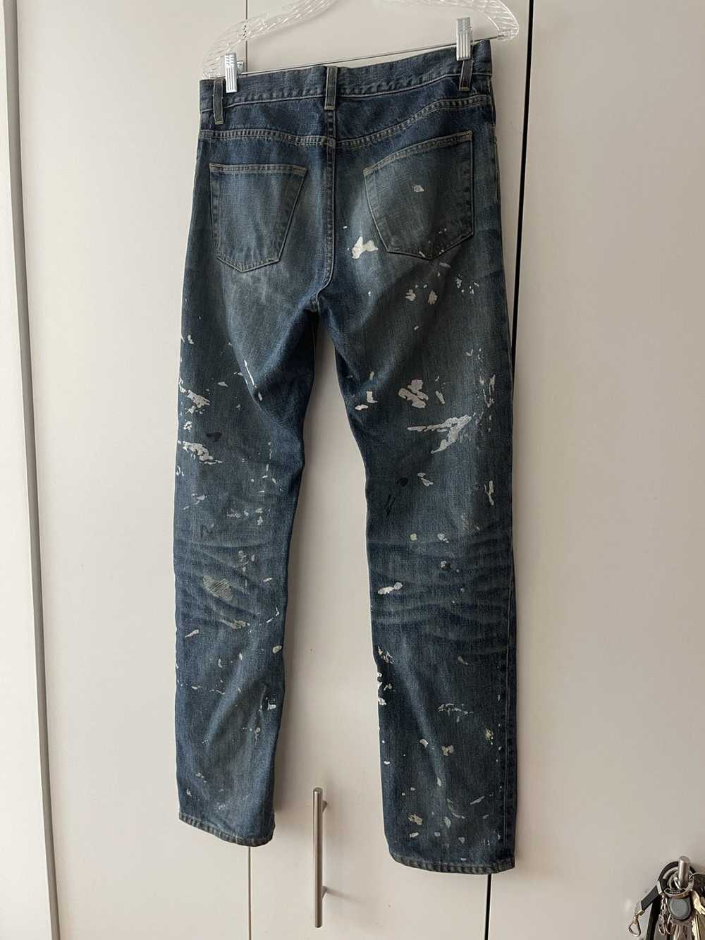 HELMUT LANG 1998 Vintage Paint Denim Pants Jeans 30 Auth Men Used from  Japan