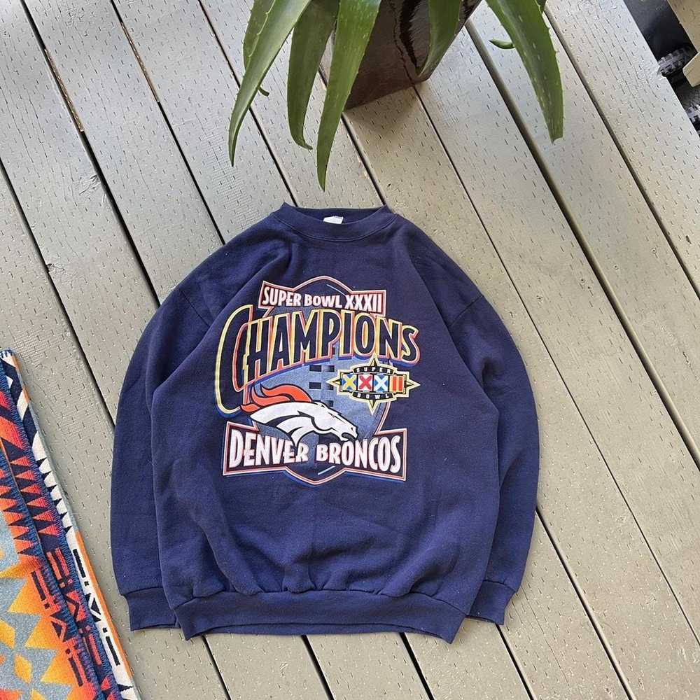 Broncos Classic Vintage Bomber Jacket - ShopperBoard