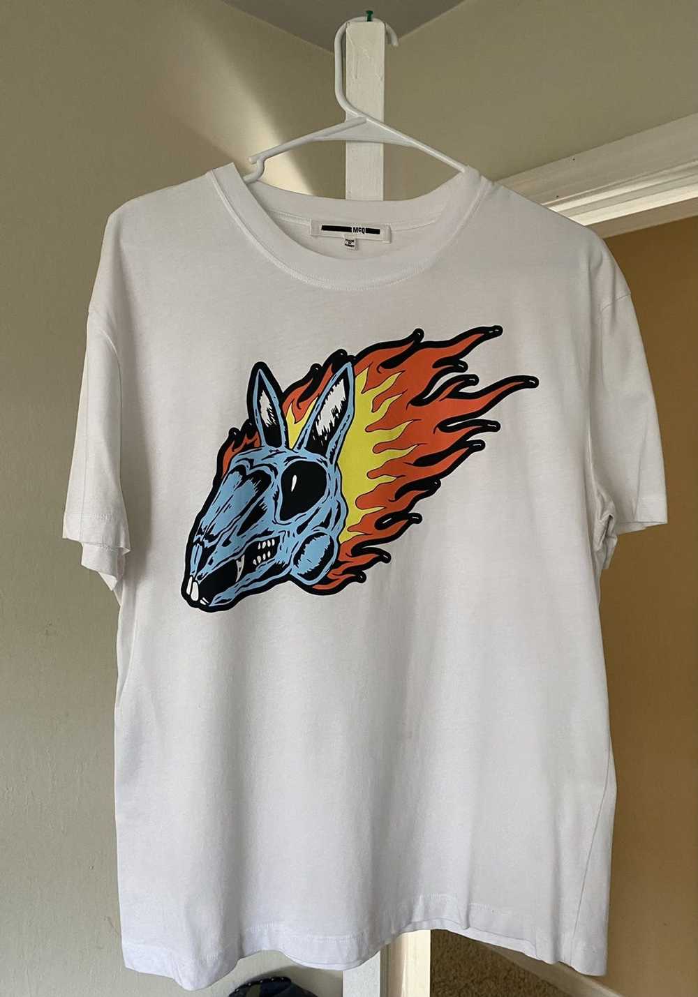 MCQ McQ Flame Bunny Shirt - image 1